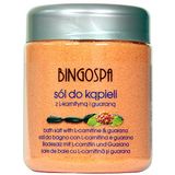 Bingo Spa schuimend badzout met L-carnitine en Guarana voor huidversteviging, verfrissing, ontspanning en relax, 580 g