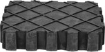 KS Tools Universele rubbersteun voor hefplatform 155x125x35 mm - 1 stuk