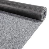 ANRO Schoonloopmat op Rol 160 cm x 10 m Grijs