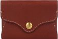 FOSSIL Heritage Card Case Brown Leer Dames