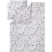 LIVARNO® Parure de lit en satin de microfibre réversible 240 x 220 cm blanc