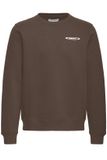 Blend BHKEYAN GRAPHIC CREW SWEAT Heren Trui XL Katoen Polyester Donkerbruin