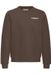 Blend BHKEYAN GRAPHIC CREW SWEAT Heren Trui XL Katoen Polyester Donkerbruin