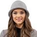 VIVISENCE Women's Hat, Light Grey, One Size