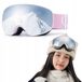 Qunature Kinderskibril - Niet-beslaan - UV400 - Roze