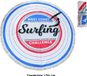 GERIMPORT, SL Serviette de plage ronde polyester - diamètre 150cm - SURFING