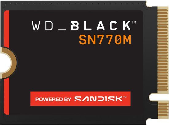 Western Digital Black SN770M 2 TB M.2 PCI Express 4.0 NVMe TLC 3D NAND
