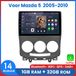 Awesafe Autoradio - Geschikt Voor Mazda 5 2005 t/m 2010 - Draadloos Apple Carplay & Android Auto - 1GB + 32GB - 4 Core processor - Bluetooth & Wifi GPS Navigatie