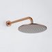 FortiFura Calvi Hoofddouche - 30cm - Rond - Geborsteld Koper