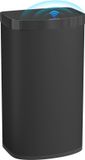 HOMCOM Sensorvuilnisbak 55L Afvalbak met softclose-deksel Zwart