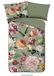 Muller Textiles Descanso Fiori dekbedovertrek 140x220 cm Groen Katoen Satijn