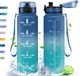 Unyqoos® Handige en Lekvrije Drinkfles van 500 ml met Tijdmarkering en Filter