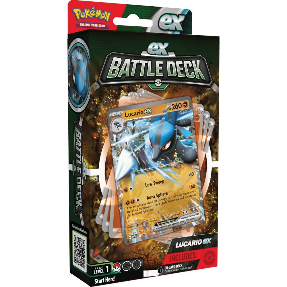 Asmodee Ex battle Deck - Lucario - Pokémon TCG