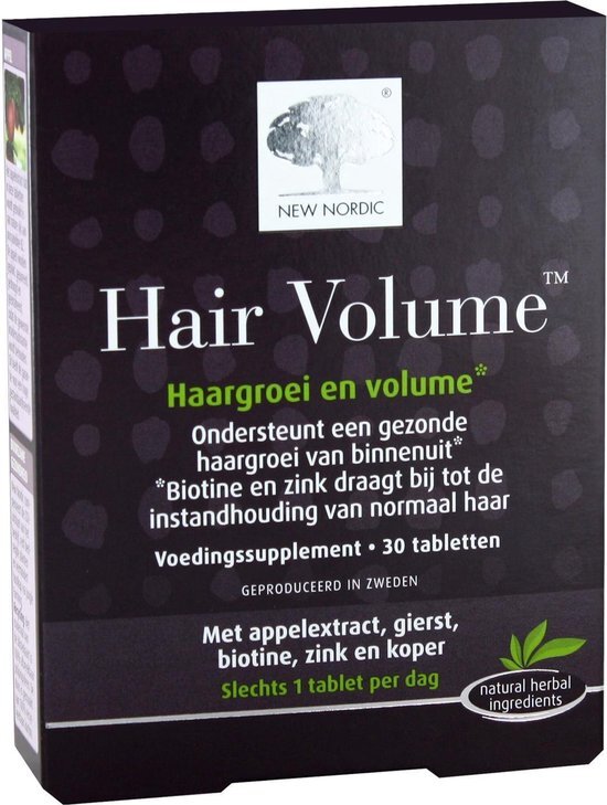 New Nordic Hair Volume Tabletten 30st