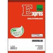 Sigel Expres Zelfkopiërend orderblok A5 50 vellen