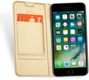 iCall Apple iPhone 7 - Lederen Wallet Hoesje Goud