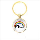 MC Living KadoExpress Sleutelhanger Glas - Pride