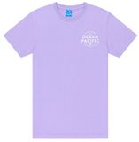 Ocean Pacific T-shirt Santa Teresa 210011 Violet/Blanc Coton Regular Fit Hommes 3XL