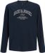 JACK & JONES JUNIOR - JJEDENVER LOGO TEE LS O-NECK SN JNR Jongens T-shirt