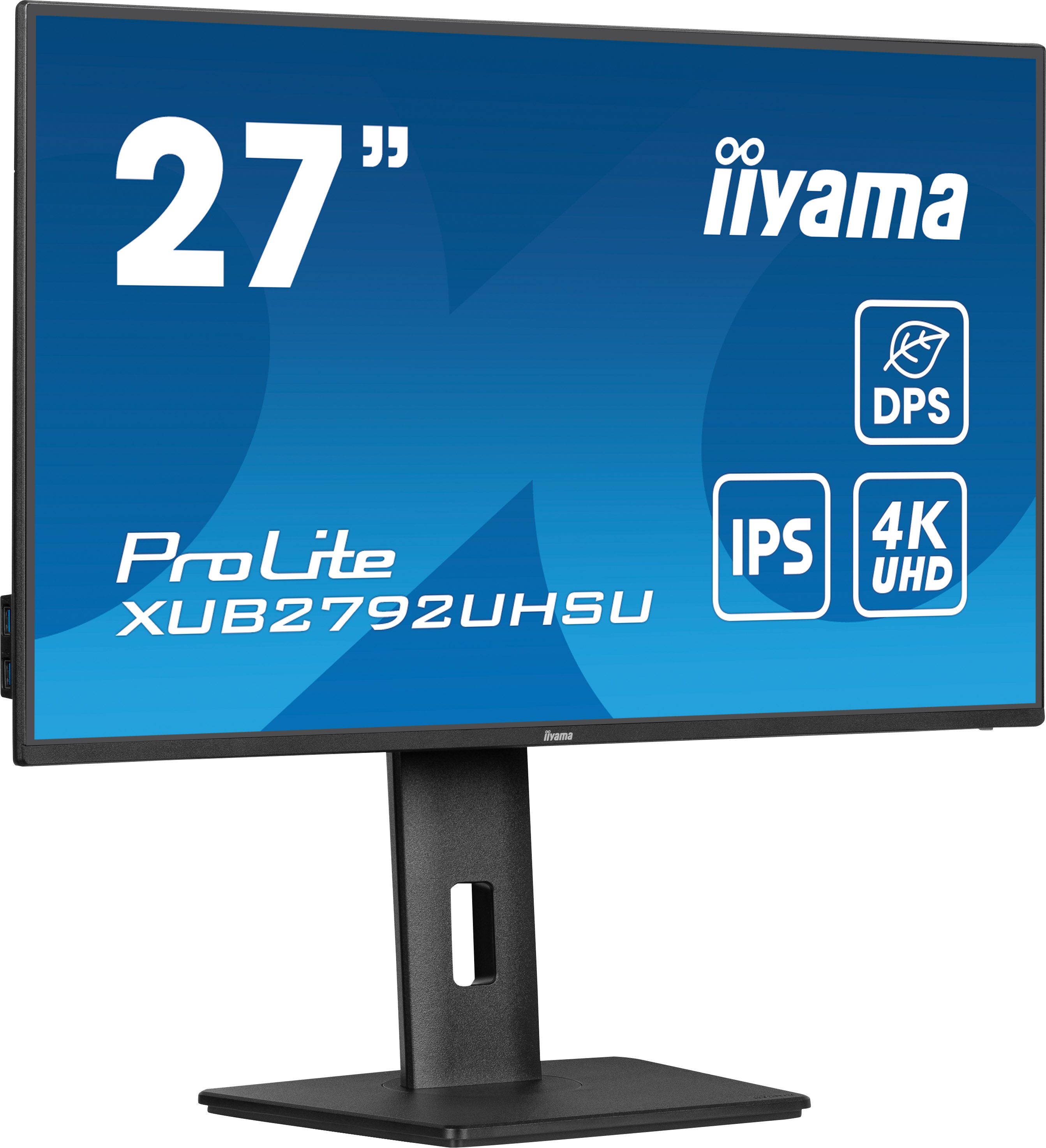 iiyama ProLite XUB2792UHSU-B6 27" 4K Monitor - IPS, USB-C, Adjustable