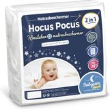 Babysom Baby 2 in 1 hoeslaken - 60x120 cm | Hoeslaken + Matrasbeschermer | Jersey 100% Katoen | Oeko-Tex®
