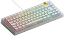 GLORIOUS GMMK 3 Rapid Trigger Toetsenbord 65% Wit UK Editie | Hall Effect 8K Polling Rate, MX Mechanische En Magnetische Sockets, Hotswap Pakkingsysteem, QWERTY Lay-out, Doubleshot PBT
