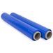 OFITURIA Film para Embalar 50 cm de Ancho y Estirable Hasta 300 Metros de Longitud – Rollo de Film Elástico Manual para Embalaje Industrial (Azul, 2)