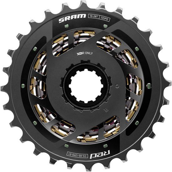 Sram Red Xg-1290 E1 Cassette - Rainbow