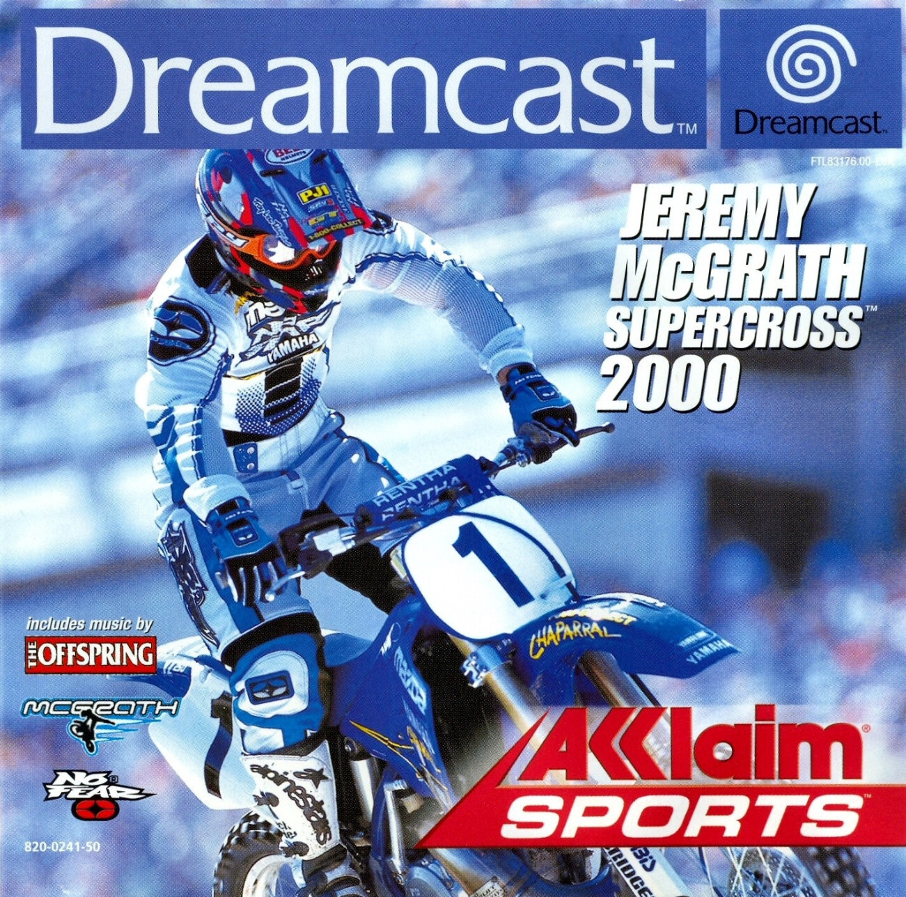 Acclaim jeremy mcgrath supercross 2000 Dreamcast