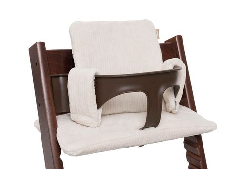 Jollein High Chair Cushion - Oat - Easy to Attach - Washable