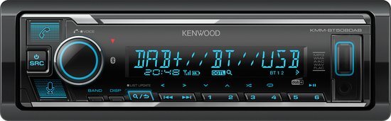 Kenwood Kenwood KMM-BT508DAB Autoradio - Multicolor