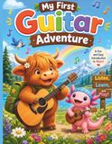 My First Guitar Adventure: A Fun Introduction to Guitar and Music for Kids: Learn Rhythm, Strings, Sounds and Musical Basics with Hazel and Bubbles