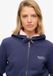 Superdry Athletic Essentials Logo Zip Hoodie Dames Mariner Navy
