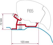 FIAMMA KIT FIAMMA DUCATO NA 6-2006 - F65 370