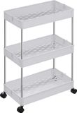 Songmics Keukentrolley – 3 planken – Wit