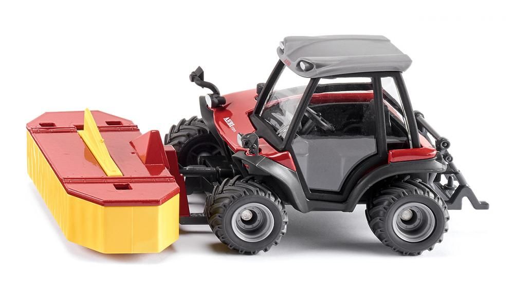 Aebi TerraTrac Maaimachine TT211 Tractor Met Frontmaaier - 3068 - Speelgoedvoertuig