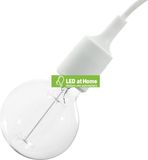 creative LEDatHOME Siliconen E27 Lamphouder - Wit