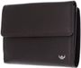 Golden Head Leren portemonnee Polo RFID Protect Damenbörse 2137 Dunkelbraun