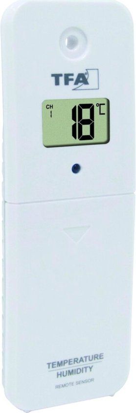 TFA Dostmann 30.3239.02 Thermo- en hygrosensor Draadloos 868 MHz