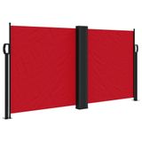 vidaXL Windscherm Uittrekbaar 140x1000 cm Rood
