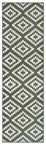Hanse Home Tapijtloper Nordic 80 x 300 cm - groen