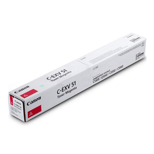 Canon C-EXV51 Magenta Toner Cartridge for IR-C55XX (0486C002)