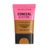 Revolution Conceal & Define Soft Matte Tube Foundation, F10.9W