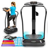 Bluefin Fitness Trilplaat | Pro Model | Verbeterd Ontwerp Met Stille Motoren | Komt met Ingebouwde Speakers