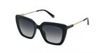 Nina Ricci SNR379 Nero lucido 54/19/140 Vrouwen Zonnebrillen
