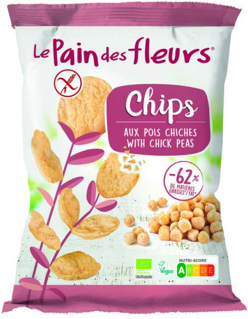 Chips met kikkererwten bio 50g