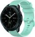 Strap-it Samsung Galaxy Watch 42mm Luxe Silicone bracelet - Aqua