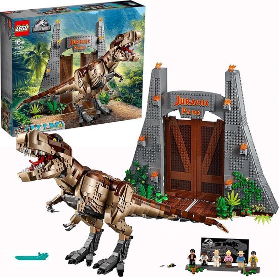 lego Jurassic World: Jurassic Park: T. rex chaos 75936