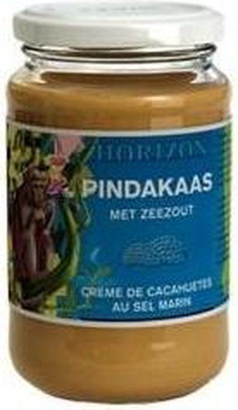 Horizon Pindakaas met zeezout eko 350 gram