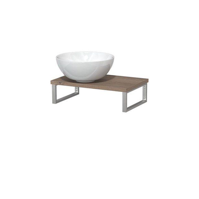 Maxaro Modulo Toiletmeubel - Middenbruin Eiken - 41 cm